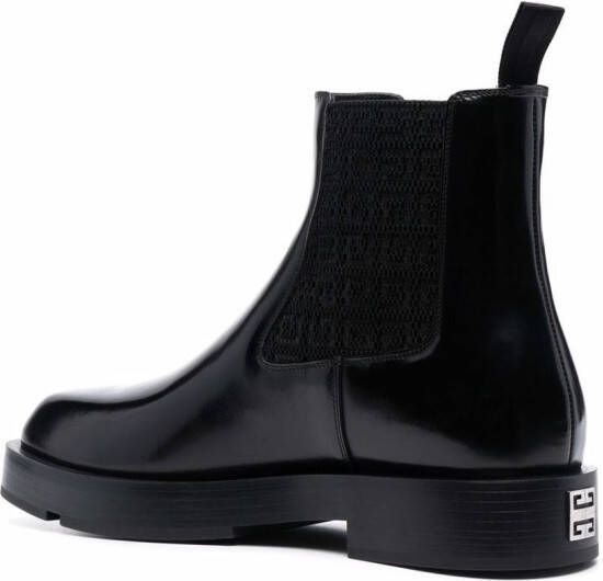 Givenchy leather Chealsea boots Black