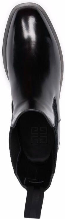 Givenchy leather Chealsea boots Black