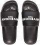 Givenchy logo-embellished flatform slides Black - Thumbnail 4