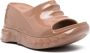 Givenchy Marshmallow 100mm wedge sandals Brown - Thumbnail 2
