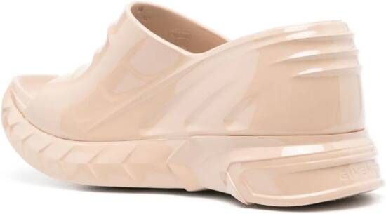Givenchy Marshmallow wedge slides Pink