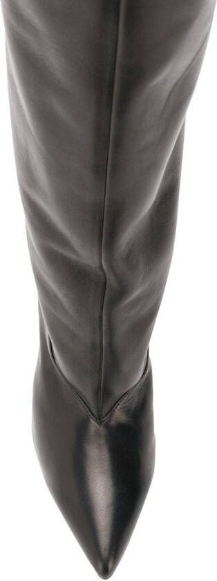 Givenchy over the knee boots Black