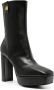 Givenchy padlock detail platform 155mm ankle boots Black - Thumbnail 2