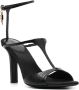 Givenchy padlock-detailed 110mm sandals Black - Thumbnail 2