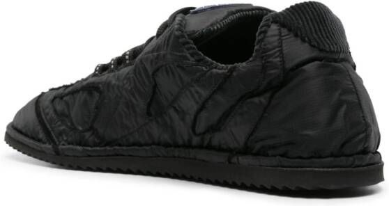 Givenchy panelled ripstop sneakers Black