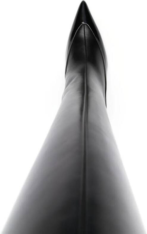 Givenchy Raven 80mm leather boots Black
