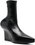 Givenchy sculpted-detail 120mm ankle boots Black - Thumbnail 2
