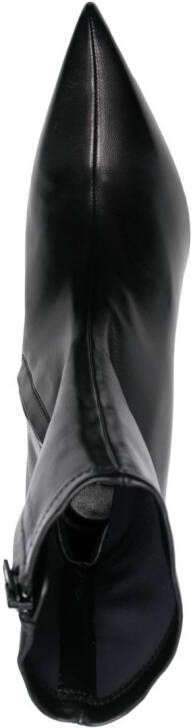 Givenchy sculpted-detail 120mm ankle boots Black