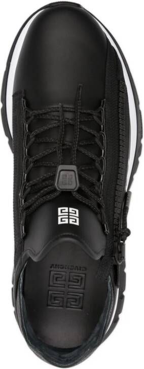 Givenchy Spectre logo-print zip sneakers Black