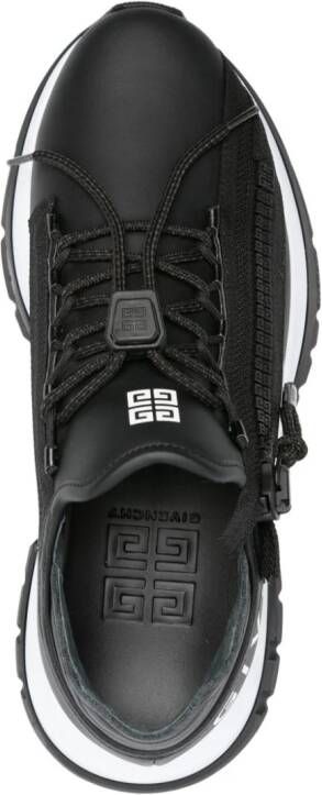 Givenchy Spectre logo-print zip sneakers Black