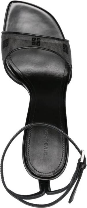 Givenchy Stitch 95mm sandals Black