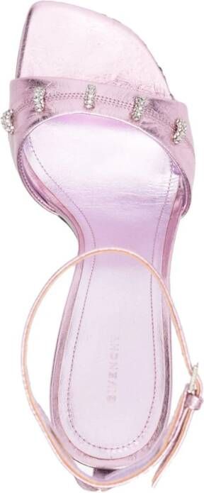 Givenchy Stitch 95mm sandals Pink