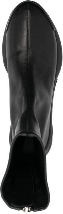 Givenchy stretch-fit flat boots Black