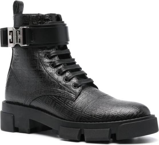 Givenchy Terra 4G monogram-pattern boots Black