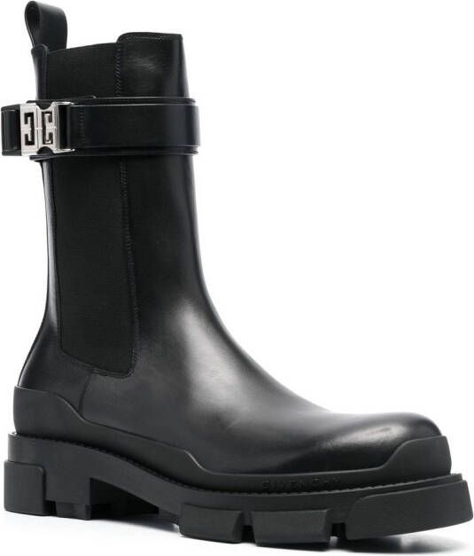 Givenchy Terra leather Chelsea boots Black