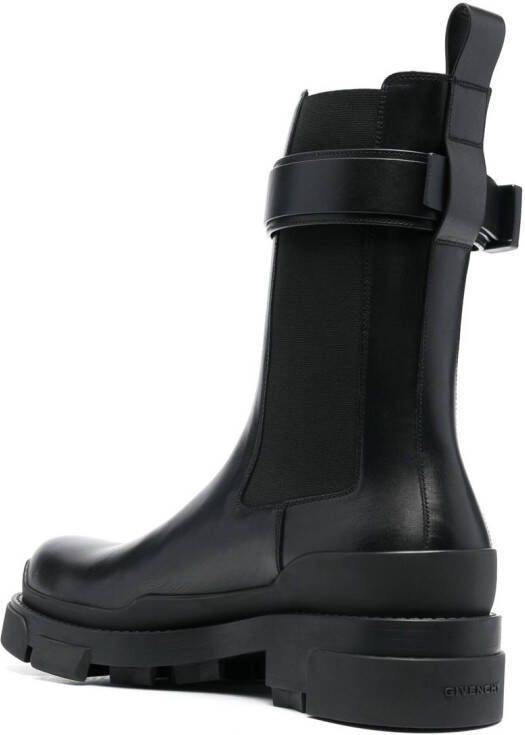 Givenchy Terra leather Chelsea boots Black