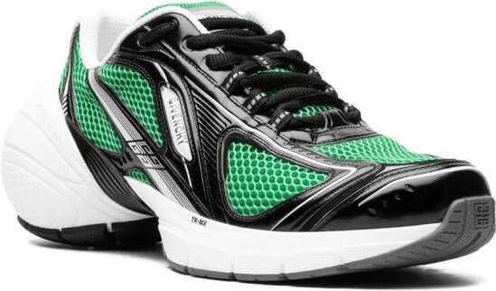 Givenchy TK-MX Runner panelled-design sneakers Green