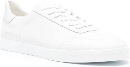 Givenchy Town leather sneakers White