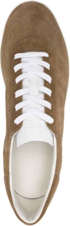 Givenchy Town suede sneakers Brown