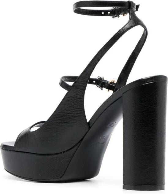 Givenchy Voyou 115mm platform sandals Black