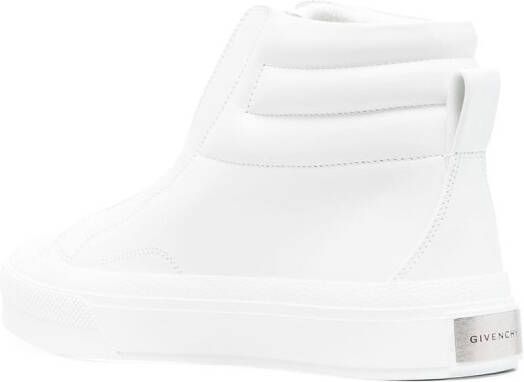 Givenchy zip-up high-top sneakers White