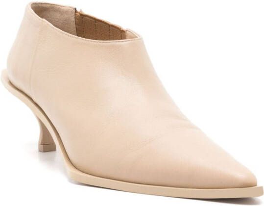 Gloria Coelho slip-on ankle boot Neutrals