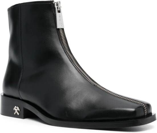 GmbH Adem ankle leather boots Black