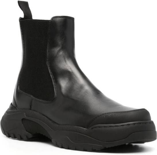 GmbH Chelsea round-toe boots Black