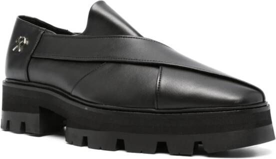 GmbH Chunky Chapal 55mm logo-plaque loafers Black
