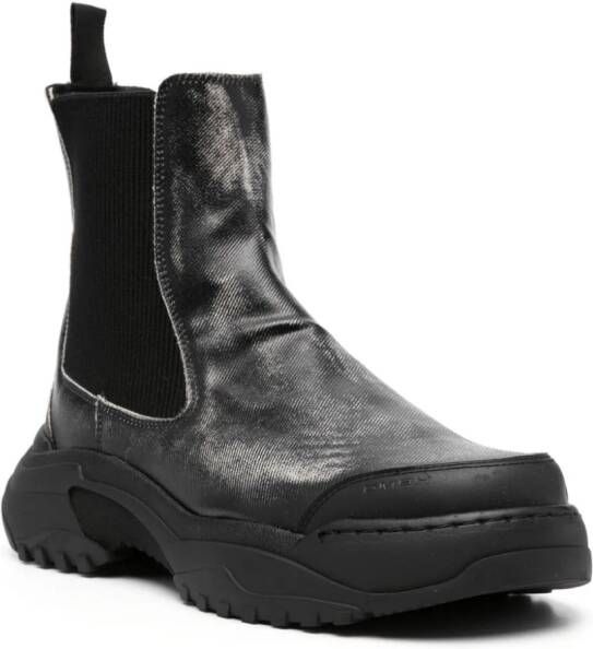 GmbH faux-leather Chelsea boots Black
