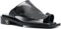 GmbH Kaan high-shine sandals Black - Thumbnail 2