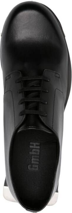 GmbH Nazim logo-engraved derby shoes Black