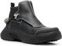 GmbH panelled leather boots Black - Thumbnail 2