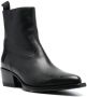 Golden Goose 50mm pointed-toe leather boots Black - Thumbnail 2