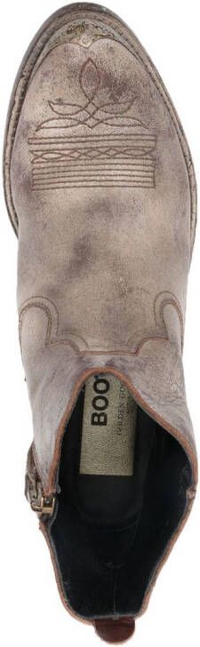 Golden Goose almond-toe ankle boots Brown