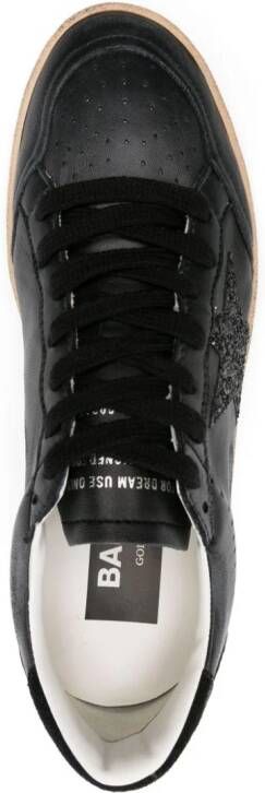 Golden Goose Ball Star leather sneakers Black