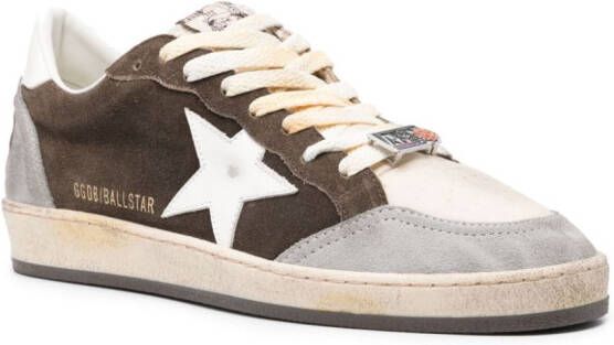 Golden Goose Ball Star leather sneakers Brown
