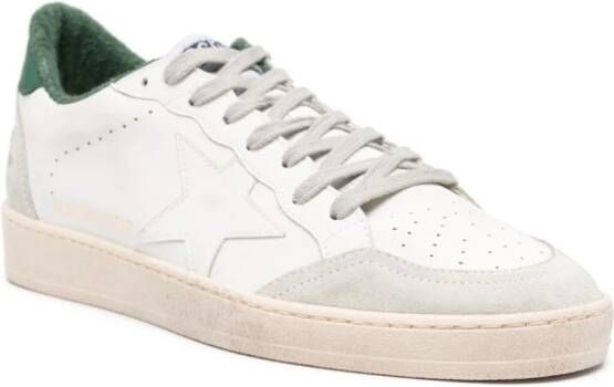 Golden Goose Ball Star leather sneakers Green