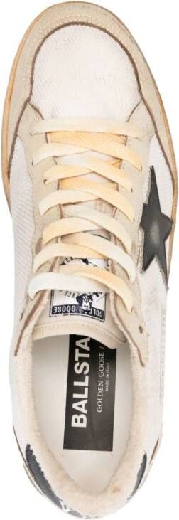 Golden Goose Ball Star leather sneakers Neutrals