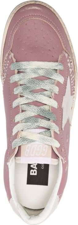 Golden Goose Ball Star leather sneakers Pink