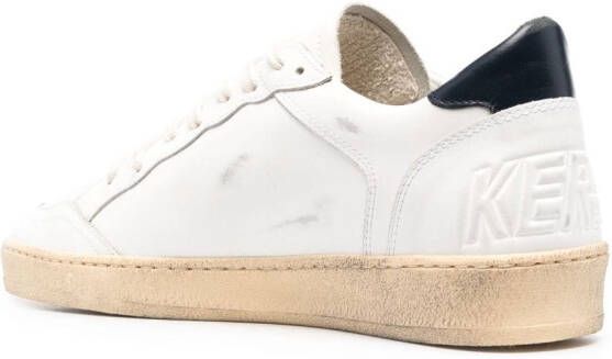 Golden Goose Ball Star leather sneakers White