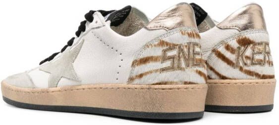 Golden Goose Ball Star leather sneakers White