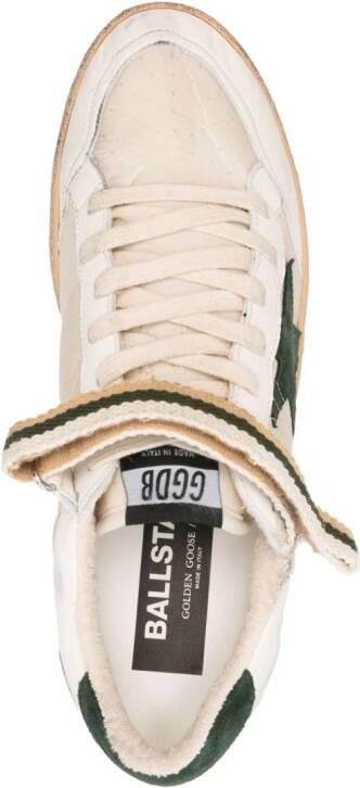 Golden Goose Ball Star leather sneakers White