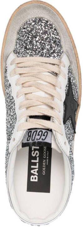 Golden Goose Ball Star slip-on sneakers Silver