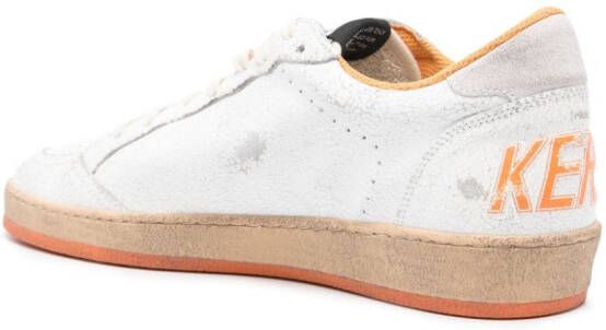Golden Goose Ball Star Wishes leather sneakers White