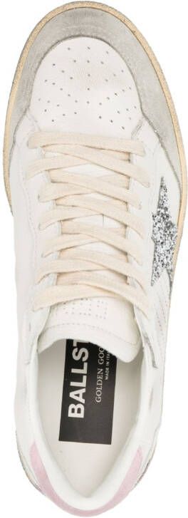 Golden Goose Ballstar low-top leather sneakers White