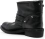 Golden Goose buckled leather ankle boots Black - Thumbnail 3