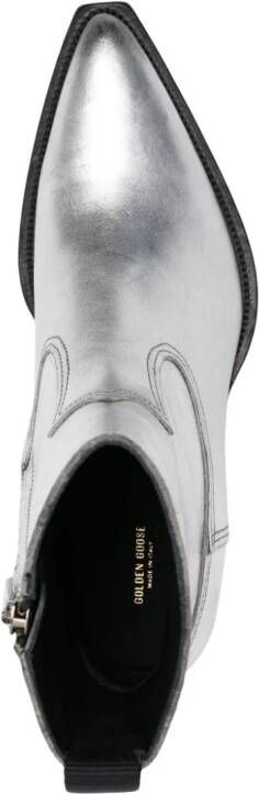 Golden Goose Debbie 45mm boots Silver