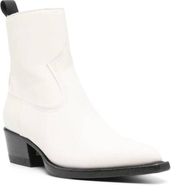 Golden Goose Debbie 45mm leather boots White