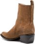 Golden Goose Debbie leather ankle boots Brown - Thumbnail 3